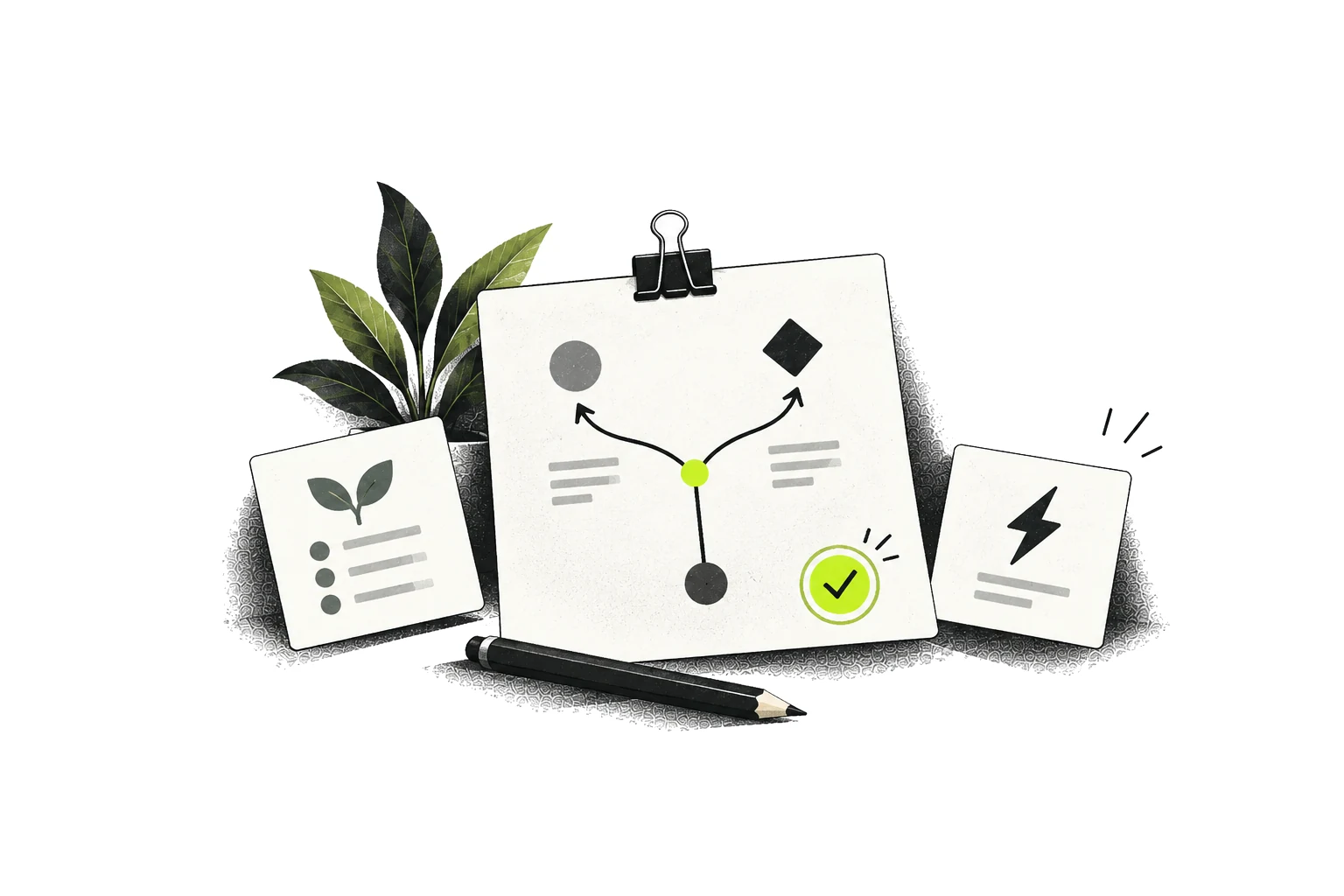 BrowserPair decision workbench representing careful planning and verified execution